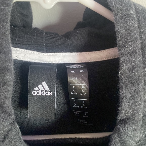 Black adidas hoodie - Picture 3 of 3